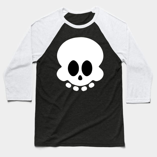 Skully Baseball T-Shirt by Axelsavvides